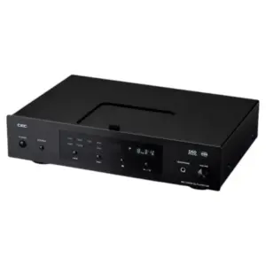 Lettore CD CEC CD5 con pannello frontale nero e display digitale