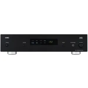 Convertitore digitale-analogico CEC DA5 con display e controlli frontali