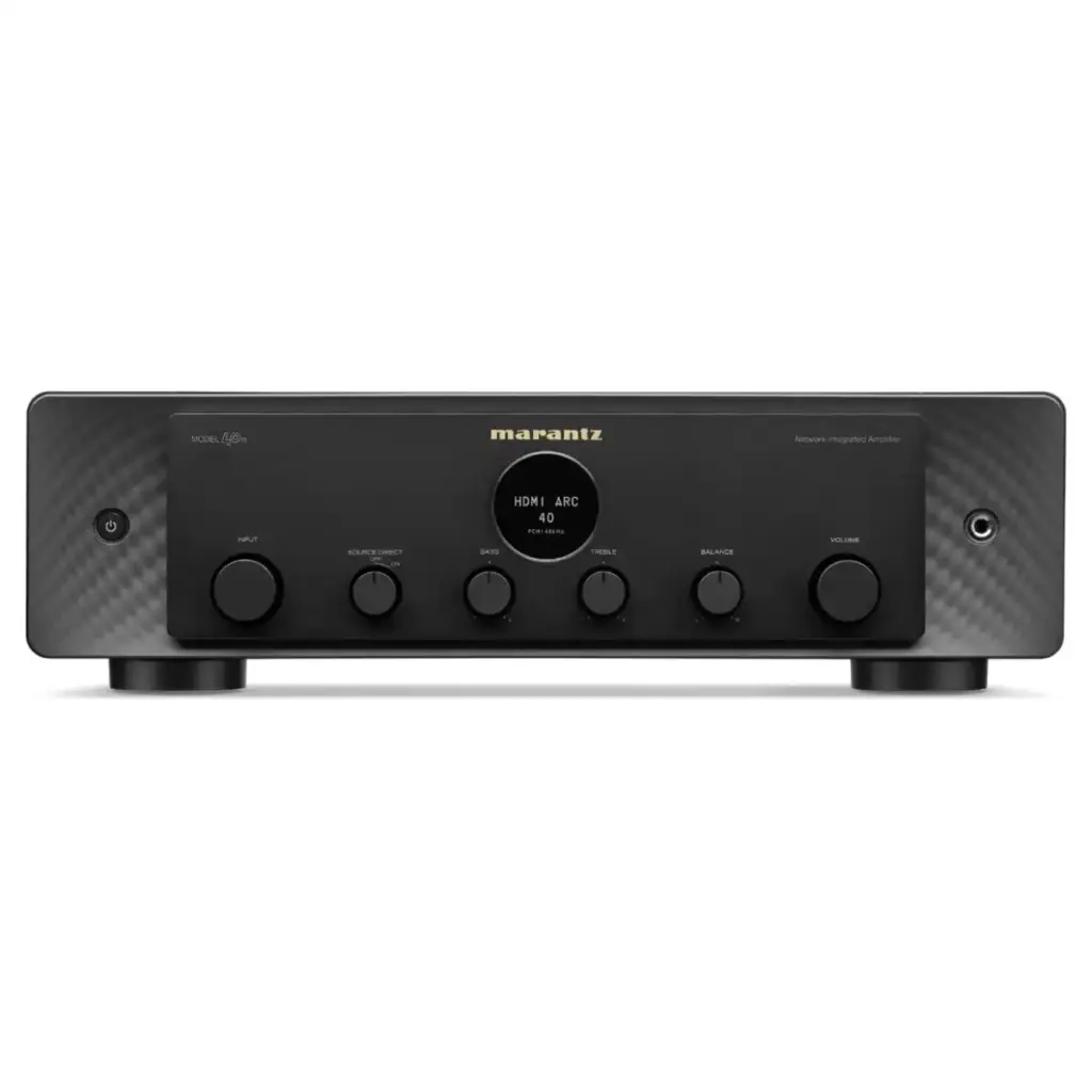 Amplificatore integrato Marantz MODEL 40N con pannello frontale nero e controlli