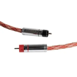 Cavo digitale coassiale HiDiamond Top Bronze RCA con connettori argentati e guaina intrecciata