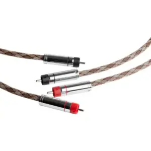 Cavo interconnessione HiDiamond Top Bronze Signal con connettori in metallo e guaina intrecciata