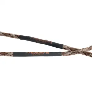 Cavo interconnessione HiDiamond Top Bronze Signal con guaina intrecciata e dettagli in metallo