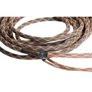Cavo per diffusori HiDiamond Top Bronze intrecciato con etichetta visibile