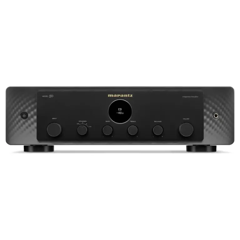 Amplificatore integrato Marantz Model 50 con pannello frontale nero e controlli circolari