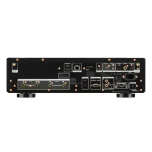 Pannello posteriore del Marantz CD 50n con porte di connessione e dettagli tecnici
