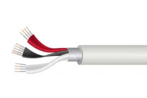 Cavo elettrico multicolore con fili scoperti