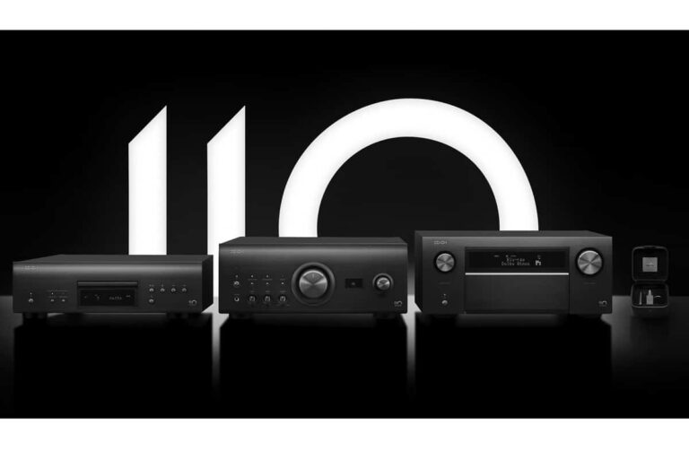 Denon festeggia il suo compleanno con un ricevitore AV e un set hi-fi in edizione speciale