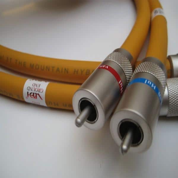 Cavi RCA audio con connettori argentati