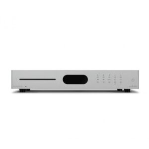 Lettore CD audio argento frontale
