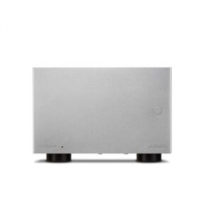 Amplificatore grigio su sfondo bianco
