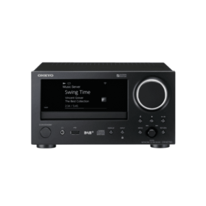 Ricevitore stereo Onkyo, schermo acceso