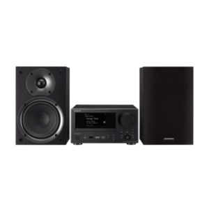 Sistema audio Hi-Fi nero moderno