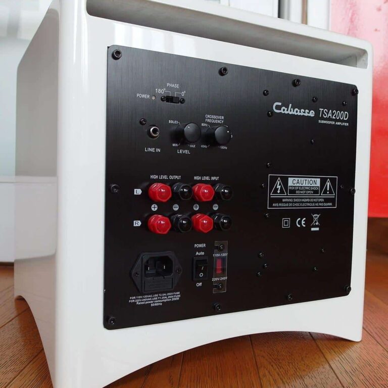 Come regolare un subwoofer attivo