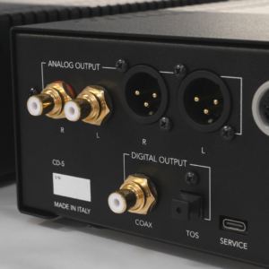 Pannello posteriore connettori audio analogici e digitali