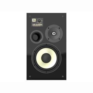 Altoparlante nero con coni audio