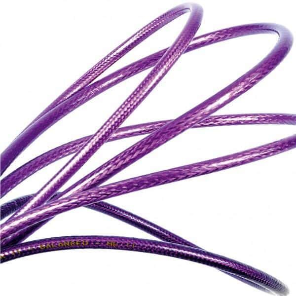 Tubi flessibili intrecciati viola