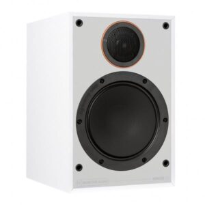 Diffusore audio bianco con doppio cono nero