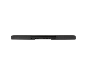 Vista posteriore di una soundbar nera modello Bose