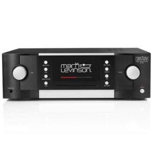 Retro di un dispositivo audio con porte di connessione