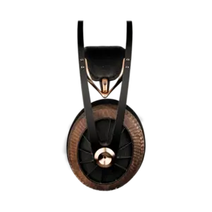 Cuffie audio di lusso in legno e metallo