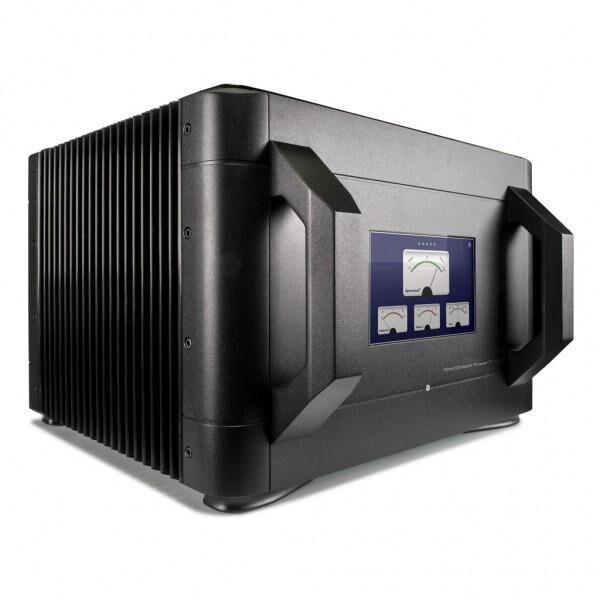 Amplificatore audio professionale nero