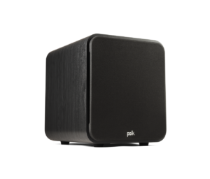 Subwoofer nero rettangolare moderno