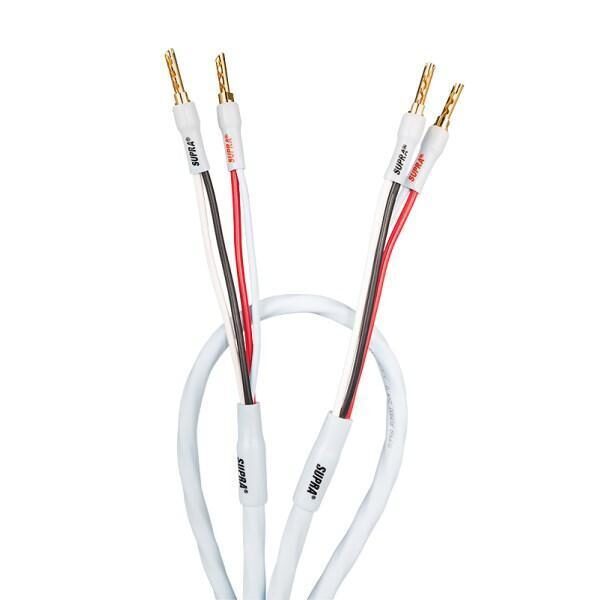 Cavi audio con connettori dorati a forcella