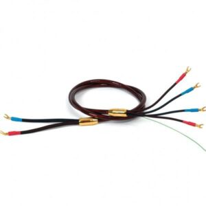 Cavo audio con connettori colorati dorati