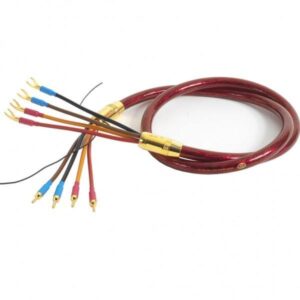 Cavo audio multicolore con connettori dorati