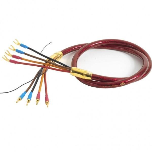 Cavo audio multicolore con connettori dorati