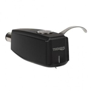 Cartuccia giradischi Thorens nera con stilo