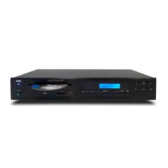Lettore CD nero con display digitale