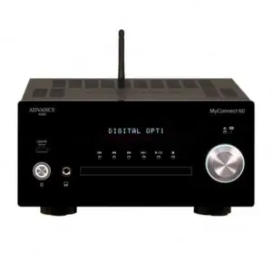 Amplificatore MyConnect 60 con telecomando e display frontale