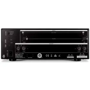 Retro dell'amplificatore Anthem MCA225 GEN2 con porte e controlli visibili