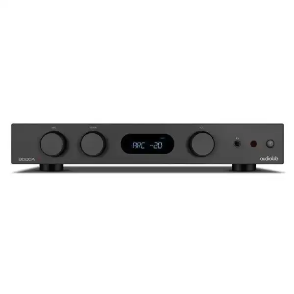 Amplificatore integrato Audiolab 6000A MKII con controlli e display frontale