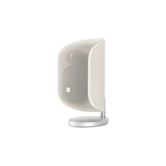 Diffusore B&W M1 con design curvo e supporto in metallo
