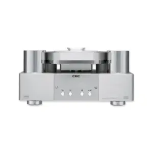 Sorgente audio CEC TL0 3.0 con finitura metallica e pulsanti frontali