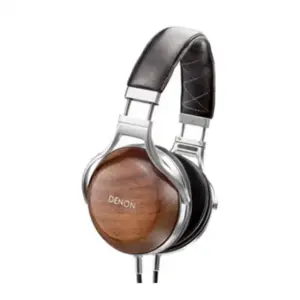 Cuffie Denon AH-D7200EM con padiglioni in legno e archetto in pelle