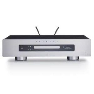 Sorgente audio Primare DD35 con pannello frontale nero e due antenne