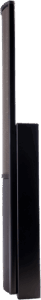 Sistema audio verticale nero elegante