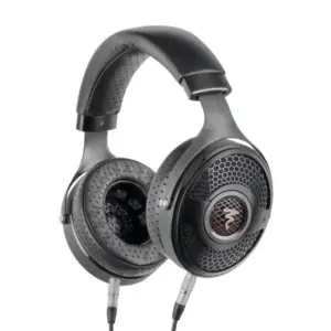 Cuffie Focal Utopia Black 2022 con design elegante e dettagli in metallo