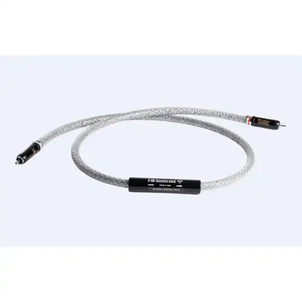Cavo audio RCA argentato Hi-Fi
