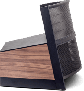 Amplificatore audio design moderno e legno
