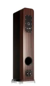 Altoparlante marrone legno moderno