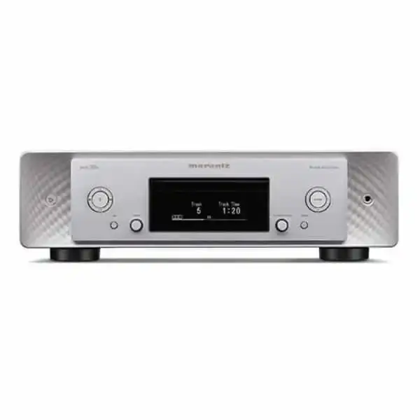 Lettore CD Marantz SACD 30N con display centrale e pulsanti di controllo in evidenza