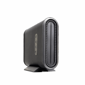Subwoofer nero elegante e moderno