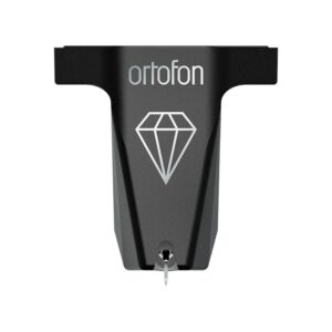 Testina Ortofon MC X40 con logo e design angolare in vista frontale
