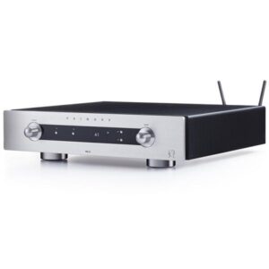 Preamplificatore Primare PRE35 DAC con finitura nera e argento e controlli frontali