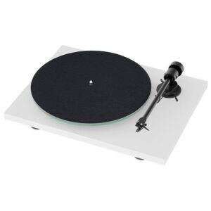 Giradischi Pro-Ject T1 EVO BT con piatto nero e base bianca