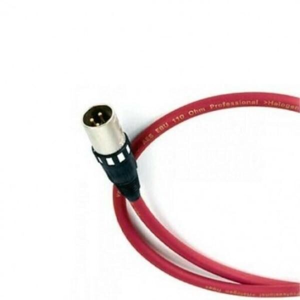 Cavo rosso con connettore audio maschio